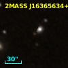 2MASS J16365634+8207290