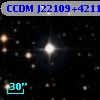 CCDM J22109+4211AB