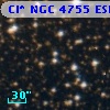 Cl* NGC 4755    ESL      92
