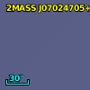 2MASS J07024705+8424352