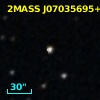 2MASS J07035695+8432058