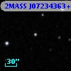 2MASS J07234363+8432282