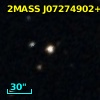 2MASS J07274902+8425564