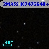 2MASS J07475640+8529025