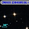 2MASS J20410516-8158226