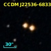 CCDM J22536-6833B