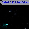2MASS J23104269-6042115
