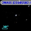 2MASS J23105502-5856134