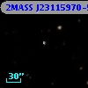 2MASS J23115970-5825353