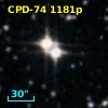 CPD-74  1181p