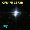 CPD-75  1673B