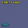 CPD-75  1687