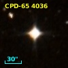 CPD-65  4036