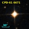 CPD-61  6671