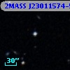 2MASS J23011574-5621400