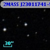 2MASS J23011741-5506456