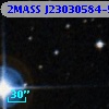 2MASS J23030584-5509079