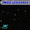2MASS J23113414-5300074