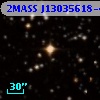 2MASS J13035618-4943427