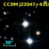 CCDM J22047+4318B
