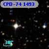 CPD-74  1493