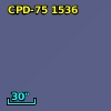 CPD-75  1536