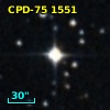 CPD-75  1551