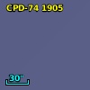 CPD-74  1905