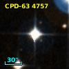CPD-63  4757