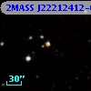 2MASS J22212412-6304163