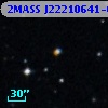 2MASS J22210641-6045567
