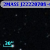2MASS J22220708-6042215