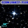 CCDM J16027-7118AB