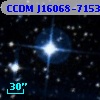 CCDM J16068-7153AB