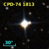 CPD-74  1813