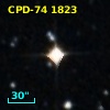 CPD-74  1823