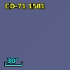 CD-71  1581
