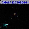 2MASS J22203044-5632028