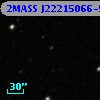 2MASS J22215066-5602078