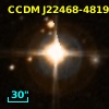 CCDM J22468-4819AB