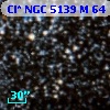 Cl* NGC 5139      M      64