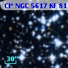 Cl* NGC 5617     KF      81