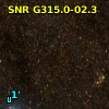 SNR G315.0-02.3