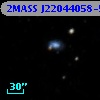 2MASS J22044058-5731550