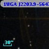 1WGA J2203.9-5647