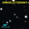 2MASS J17205947+6128115