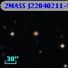 2MASS J22040211-5257140