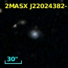 2MASX J22024382-5038232