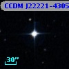 CCDM J22221-4305AB