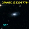 2MASX J22201776-4434000